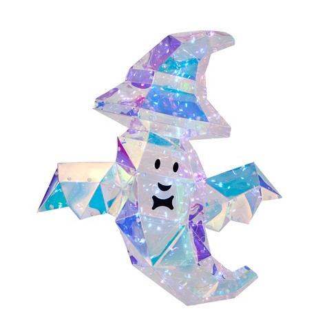 Christmas Prismatic Iridescent Wizard Ghost 16", LED lights - image 1 of 4