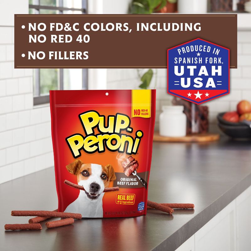 Pup-Peroni Treats Peroni Beef Flavor Chewy Dog Treats, 4 of 6