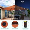 Sonkuki 7.5 ft Outdoor LED Solar Lighted Patio Market Umbrella w/ Push Button Tilt - 4 of 4