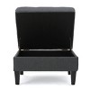 NicBex Modern 28" Rectangle Storage Ottomans Wood Footstools with Button Tufted Top for Bedroom and Living Room - 4 of 4