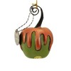 Bethany Lowe 3.5 Inch Green Apple With Orange Poison Halloween Ornament Place Card Holder Tree Ornaments - 2 of 3