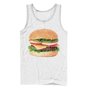 Men's Lost Gods Cheeseburger Love Tank Top - 1 of 4