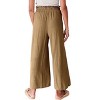 Coolmee Women's High Waist Wide Leg Pants Casual Elastic Drawstring Loose Flowy Trousers with Pockets - 2 of 4