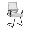 Home Imports Emporium Modern Ergonomic Office Chair, Breathable Mesh Office Guest Chair - 4 of 4