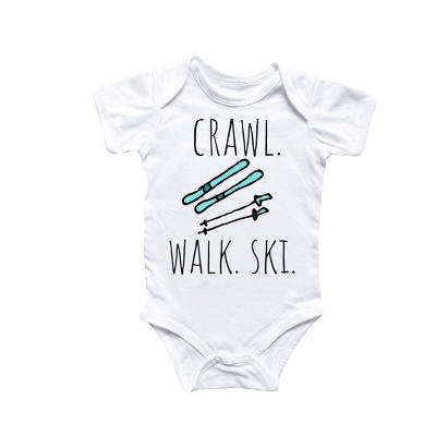Skiing Skier - Baby Boy Girl Clothes Infant Onesie® Funny Cute Newborn GS1