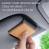HOM Wood Car Air Freshener - Car Air Freshener for Car Sun Visor - Cabin Odor Eliminator Made from Cherrywood & Natural Essential Oils (3-pack) - 3 of 4
