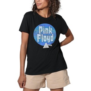 Women's Pink Floyd Circle of Prisms Loose T-Shirt - 1 of 4
