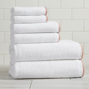 Boho Border Cotton Quick-Dry Towel Set - Great Bay Home - 1 of 4