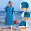 SUN CUBE Lightweight Kids Towel Changing Swim Robe Surf Beach Towel, Quick Dry Microfiber Hooded for Boys Girls 3-12 Years - 2 of 4