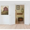 Gulches Rustic Farmhouse Wall Art, "Quilt Barn" by Billy Jacobs, Wood Picket Fence Design, Multicolor - 2 of 2