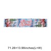 Unique Bargains Christmas Table Runner Polyester Multicolor 71x14 Inch 1 Pc - 3 of 4
