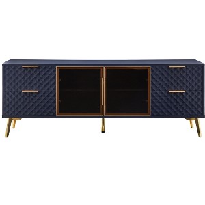 Dexmalle Modern Fashion Geometric Style TV Stand - 1 of 4