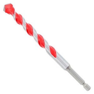 Diablo SPEEDemon 1/2 in. X 6 in. L Carbide Tipped Red Granite Hammer Drill Bit Hex Shank 1 pk - 1 of 3