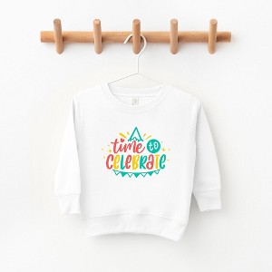 The Juniper Shop Time To Celebrate Toddler Graphic Sweatshirt - 1 of 3