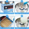 Electric Cotton Candy Machine 980W Commercial Floss Maker With Sugar Scoop & Cover - 4 of 4