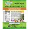 Larissa Veronica Winter Spice Medium Roast Decaf Coffee (Gourmet, Naturally Flavored, Whole Coffee Beans) (16 oz, ZIN: 559402) - 2 of 4