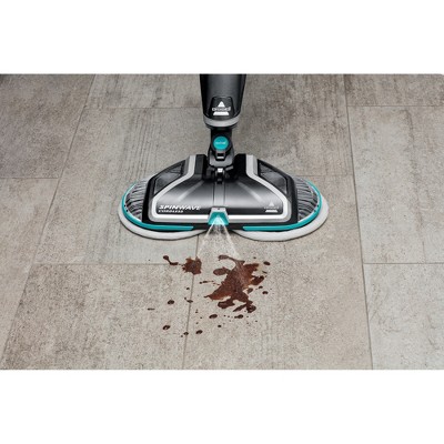 Bissell Titanium Electric Blue Cordless Hard Floor Spin Mop