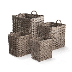 Plum & Post Normandy Square Apple Baskets, Set Of 4 - 1 of 1