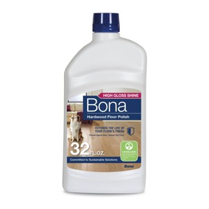 Bona Wood Polish + Protect High Gloss Floor Polish - 32oz - 1 of 4