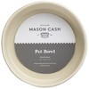 Mason Cash: Embossed Bone Dog Bowl, Gray, 5.9", 17oz, Food & Water Dish - 2 of 4