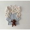 MyKids-Usa Baby Striped & Polka Dot Pattern & Solid Color Loose Comfort Shirt - 2 of 4