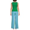Lands' End Women's Knit Cotton Poplin 2 Piece Pajama Set - Tank Top and Pants - 2 of 3