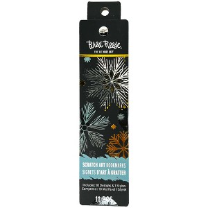 Brea Reese: Scratch Art Bookmark Kit - Snowflakes - 10 Holiday-Themed Bookmarks - 1 of 4