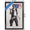 Trends International Star Wars: Mid-century Modern - Han Solo Framed Wall Poster Prints - 3 of 4