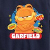 Boys' - Garfield - Garfield Stickers Graphic Long Sleeve Fleece Sweatshirt - 2 of 4