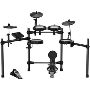 NUX DM-210 Electronic Portable Drum Set with All Digital Mesh Heads, Independent Kick Drum - 1 of 4