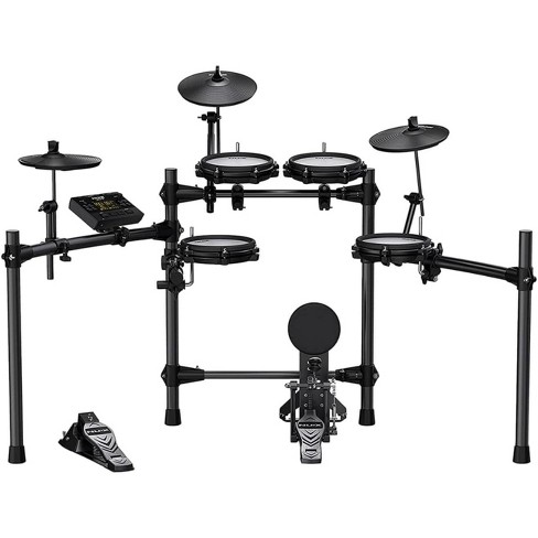 Nux Dm 210 Electronic Portable Drum Set With All Digital Mesh