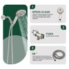 Cobbe Single Handle Wall Mount Bathroom Shower Set with 10 Settings Handheld Shower and Tub Spout Brushed Nickel with Valve and 59-Inch Hose - 4 of 4