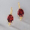 Ross-Simons 3.00 ct. t.w. Garnet Drop Earrings in 14kt Yellow Gold - 4 of 4