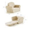 Tiny Land® Afternoon Couch - Cream Kids Chair - 4 of 4