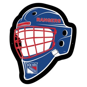 Evergreen Ultra-Thin Edgelight LED Wall Decor, Helmet, New York Rangers- 15.6 x 19 Inches Made In USA - 1 of 4