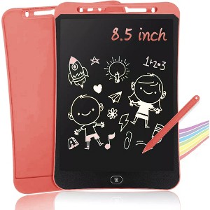 Link Kids LCD 8.5inch Color Writing Doodle Board Tablet Electronic Erasable Reusable Drawing Pad Educational & Learning Toy - Makes A Great Gift - 1 of 4