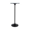 Elegant End Table, Side Table, or Small Night Stand for Room Decor - Slim Metal Drink Table with Marble Top and Trumpet Base - 4 of 4