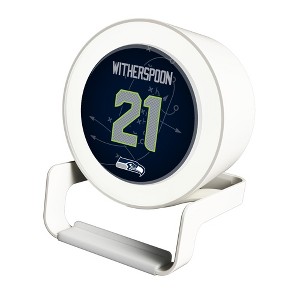 NFL Seattle Seahawks Players Game Tactic Night Light Charger and Bluetooth Speaker - 1 of 3
