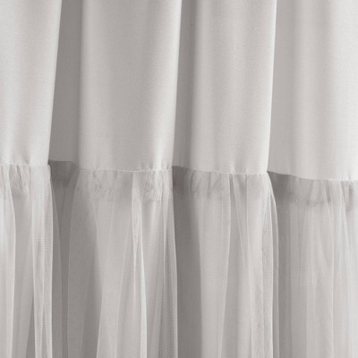 Polyester Semi Sheer Curtain Pair (Set of 2)
