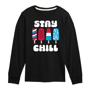 Boys' - Instant Message - Americana Long Sleeve Graphic T-Shirt - 1 of 4