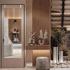 BestMassage Jewelry Cabinet Full-Length Mirror Jewelry Armoire with LED Lights, White - 2 of 4