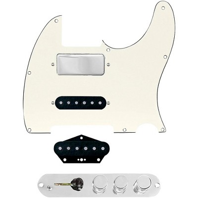 920d Custom Mason-Style Loaded Pickguard for Nashville Tele With TMAS-C Control Plate Parchment