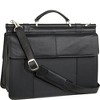 Amerileather Black Leather Executive Briefcase (#42) - image 3 of 4