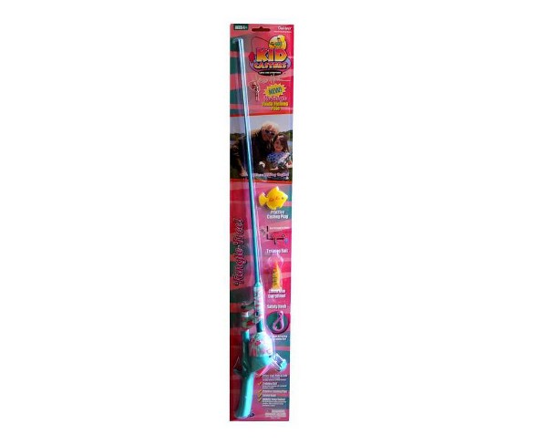 Kid Casters Jimmy Houston No Tangle Fishing Rod - Pink