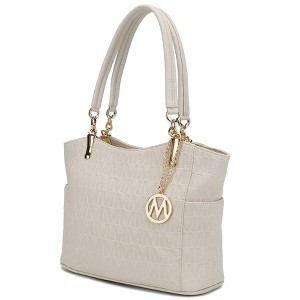 MKF Collection Malika M Signature Women’s Vegan Leather Handbag Satchel by Mia K - 1 of 4
