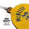 McNeese State University Cowboys Logo Wood Christmas Tree Holiday Ornament - 3 of 4