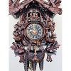 Eight Day Mechanical Hunter's Cuckoo Clock With 29.5 Inch Height Carved Woodsman And Stag By River City Clocks - 2 of 4