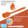 Unique Bargains Heat Resistant Non-scratch Non Stick Dishwasher Safe Spatula Set 2 Pcs - 4 of 4