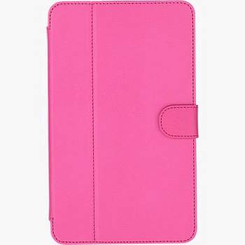 Verizon Folio Case with Magnetic Tab Closer for Samsung Galaxy Tab E 8" - Pink