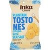 Inka Chips Tostones Sea Salt Plantain Chips - Case of 12/4 oz - 2 of 3